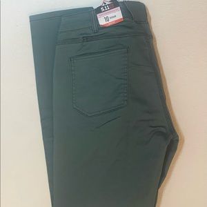 5.11 Defender Flex Slim Pants - Thyme, 10 Reg